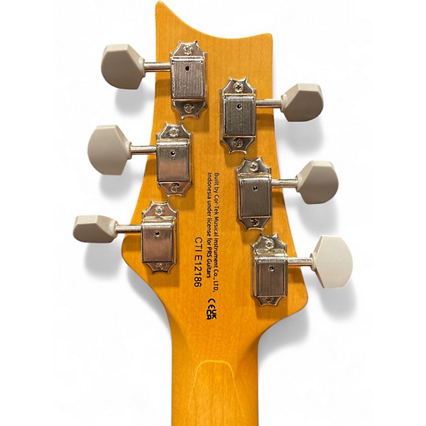 Used PRS SE Silver Sky DRAGONFRUIT Solid Body Electric Guitar