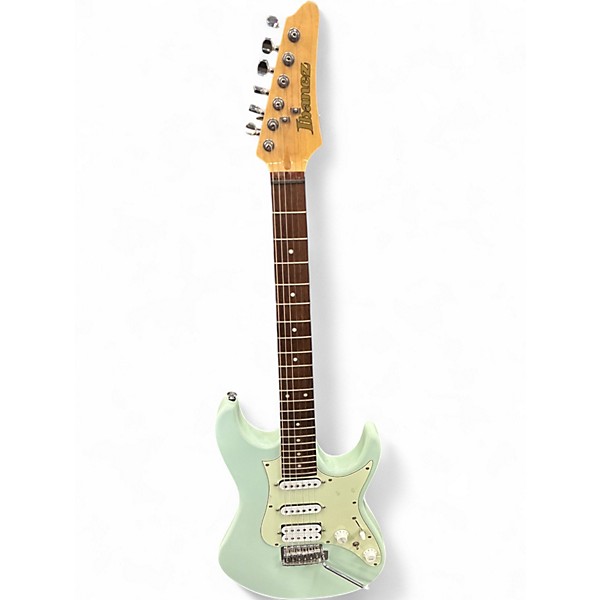 Used Ibanez AZES40 Seafoam Green Solid Body Electric Guitar