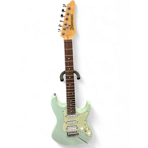 Used Ibanez AZES40 Seafoam Green Solid Body Electric Guitar