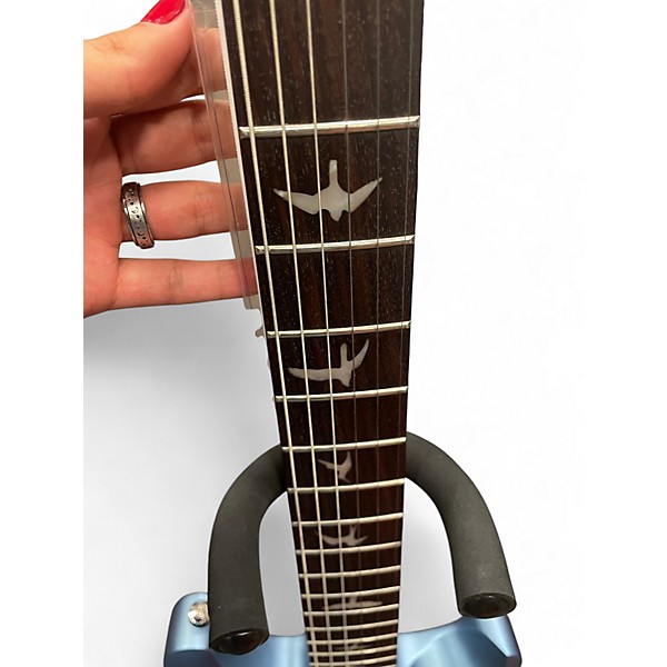 Used PRS SE CE24 Ice Blue Metallic Solid Body Electric Guitar