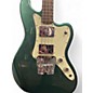Used Squier Paranormal Rascal Bass HH Sherwood Green Electric Bass Guitar