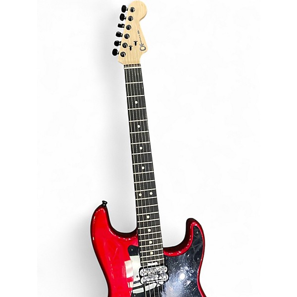 Used Charvel Pro Mod San Dimas HH HT Red Solid Body Electric Guitar