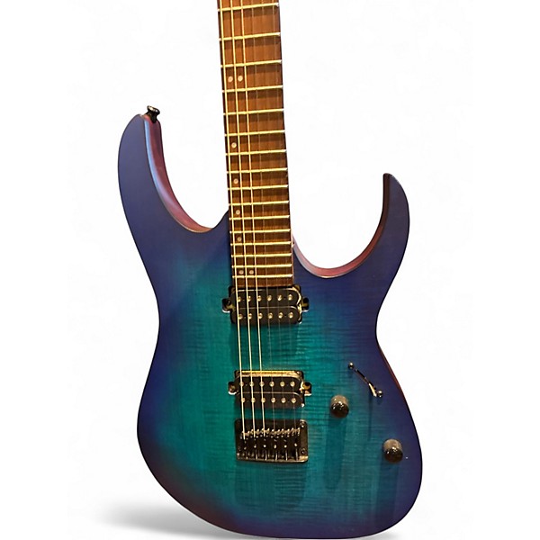 Used 2024 Ibanez RG6003FM FLAT SAPH BLUE Solid Body Electric Guitar