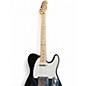 Used Fender Standard Telecaster Black and White Solid Body Electric Guitar thumbnail