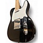 Used Fender Standard Telecaster Black and White Solid Body Electric Guitar