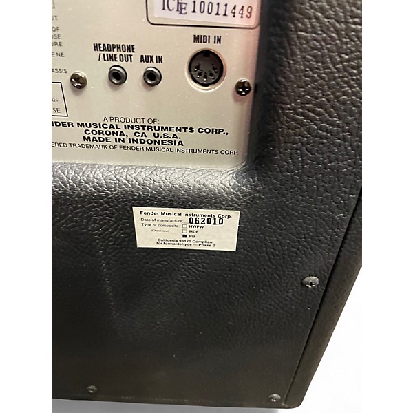 Used Fender G Dec Junior Carbon 15W 1x8 Guitar Combo Amp