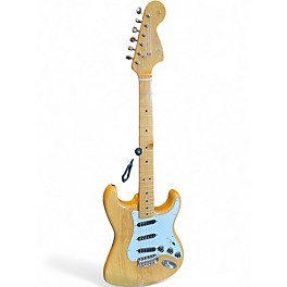 Used Fender 1968 Reissue Stratocaster Natural Solid Body Electric Guitar