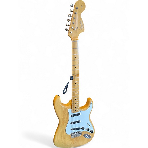 Used Fender 1968 Reissue Stratocaster Natural Solid Body Electric Guitar
