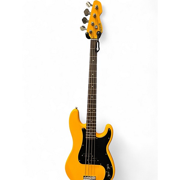 Used Markbass MB PB Yellow Electric Bass Guitar