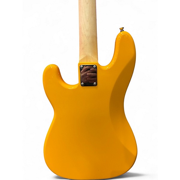 Used Markbass MB PB Yellow Electric Bass Guitar