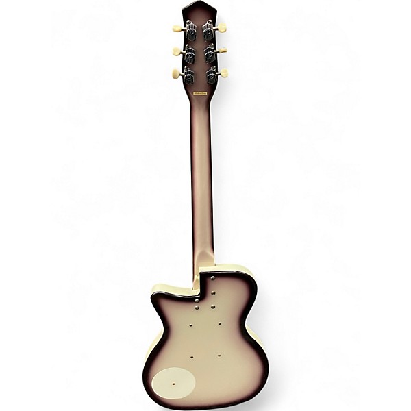 Used Danelectro U2 2000 Burgundy Solid Body Electric Guitar