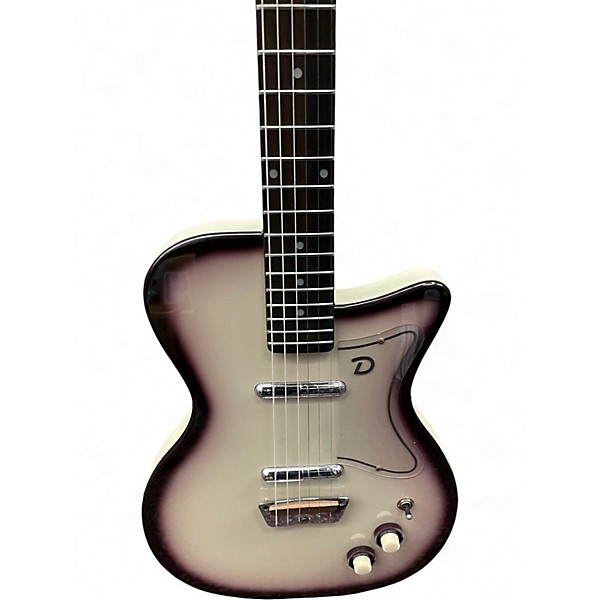 Used Danelectro U2 2000 Burgundy Solid Body Electric Guitar