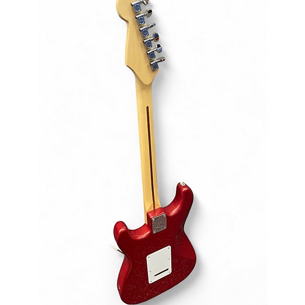 Used Fender Standard Stratocaster Candy Apple Red Solid Body Electric Guitar