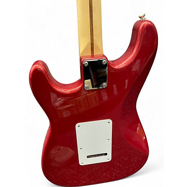 Used Fender Standard Stratocaster Candy Apple Red Solid Body Electric Guitar