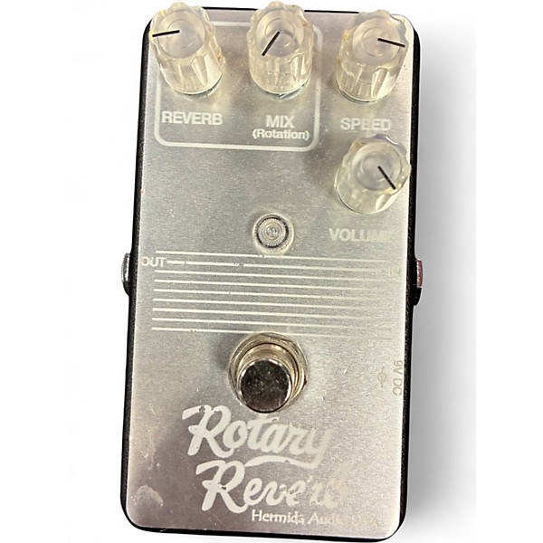Used Hermida Audio rotary reverb Effect Pedal