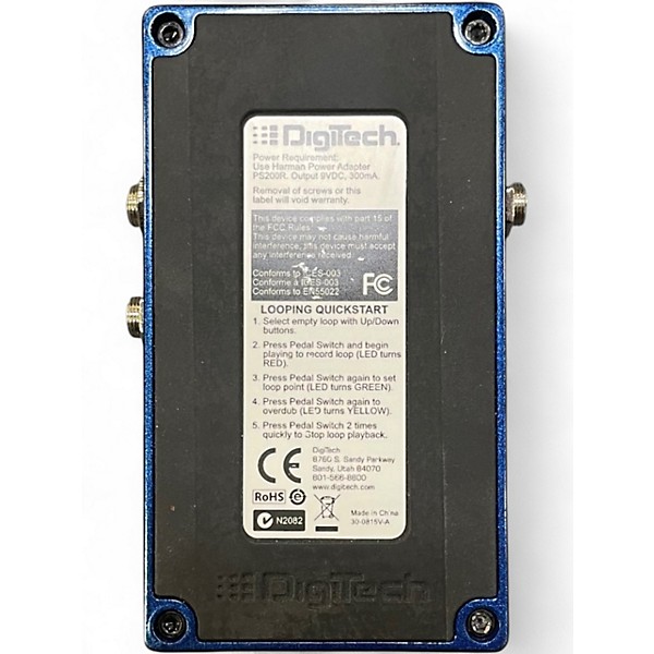 Used 2010s DigiTech JMS Jam Man Solo Phrase Pedal