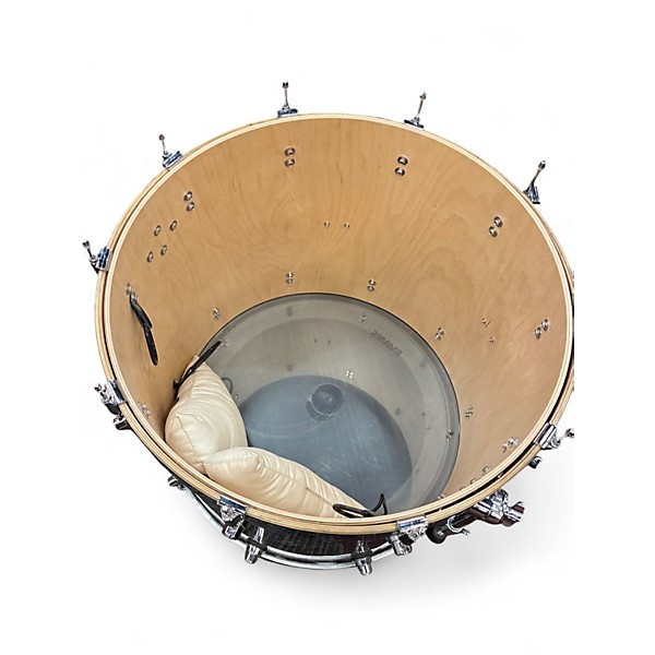 Used DW 4 Piece Design Series Silver Oyster Pearl Drum Kit