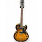 Used Gibson ES135 Vintage Sunburst Hollow Body Electric Guitar thumbnail