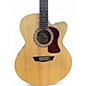 Used Washburn HJ40SCE-0 Natural Acoustic Electric Guitar