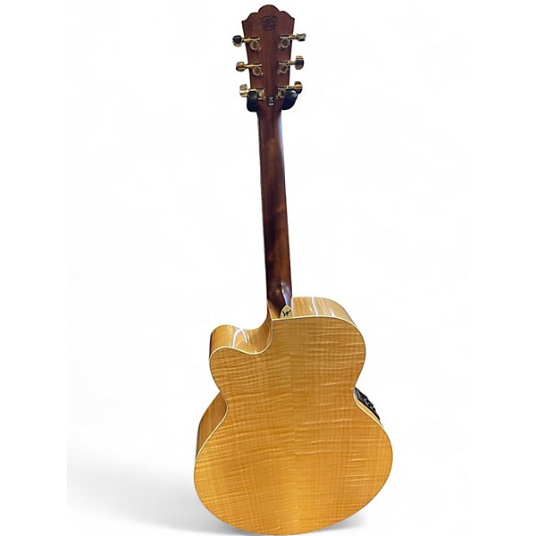 Used Washburn HJ40SCE-0 Natural Acoustic Electric Guitar