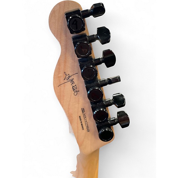 Used Fender Artist Series Jim Root Telecaster White Solid Body Electric Guitar