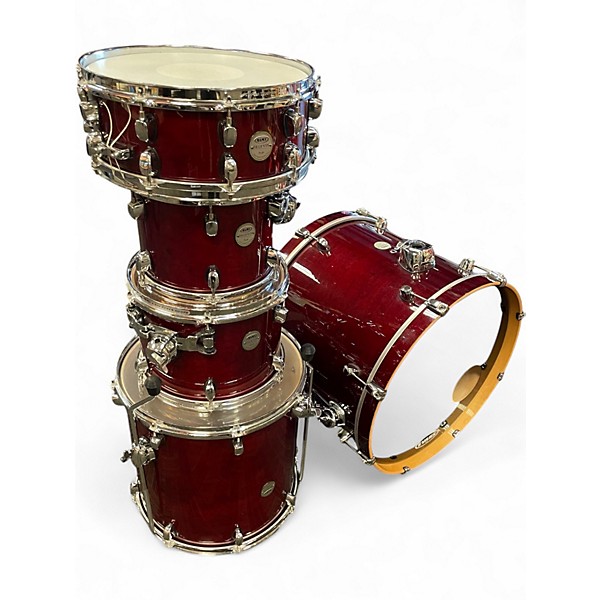 Used Mapex 5 Piece Meridian Cherry Drum Kit