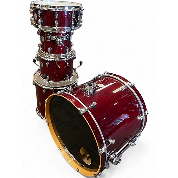 Used Mapex 5 Piece Meridian Cherry Drum Kit
