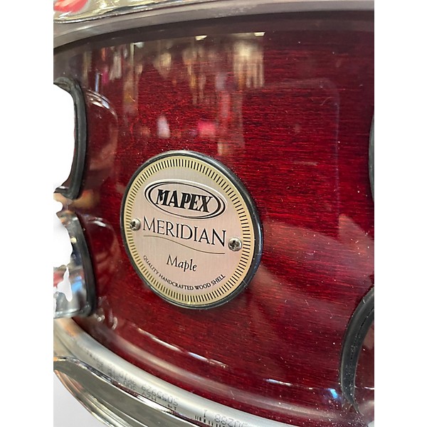 Used Mapex 5 Piece Meridian Cherry Drum Kit