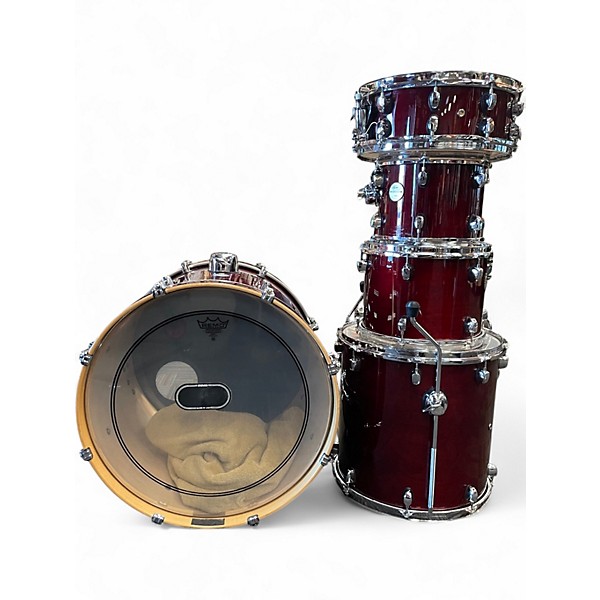 Used Mapex 5 Piece Meridian Cherry Drum Kit