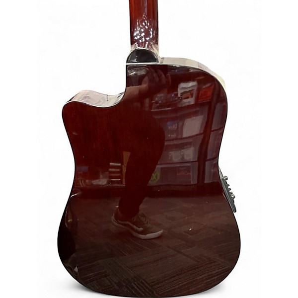 Used Takamine EG530SC Natural Acoustic Electric Guitar