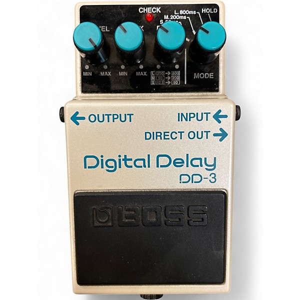 Used BOSS DD3 Digital Delay Effect Pedal
