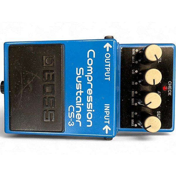 Used BOSS CS3 Compressor Sustainer Effect Pedal