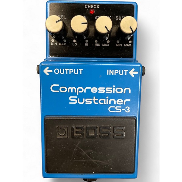 Used BOSS CS3 Compressor Sustainer Effect Pedal