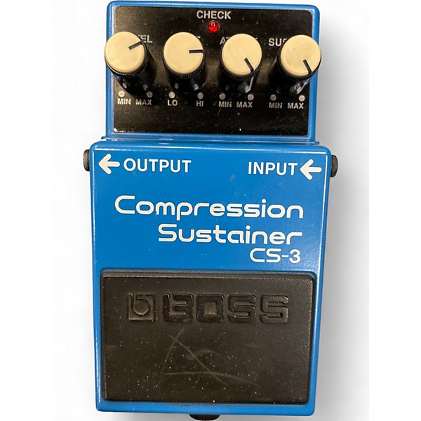 Used BOSS CS3 Compressor Sustainer Effect Pedal