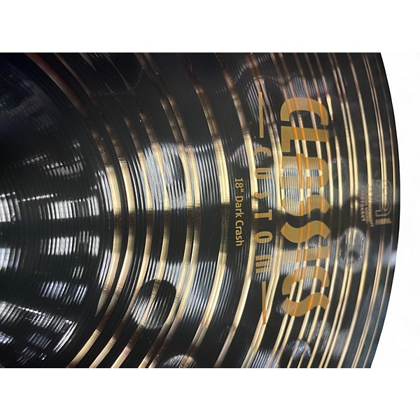 Used MEINL 18in Classics Custom Dark Crash Cymbal