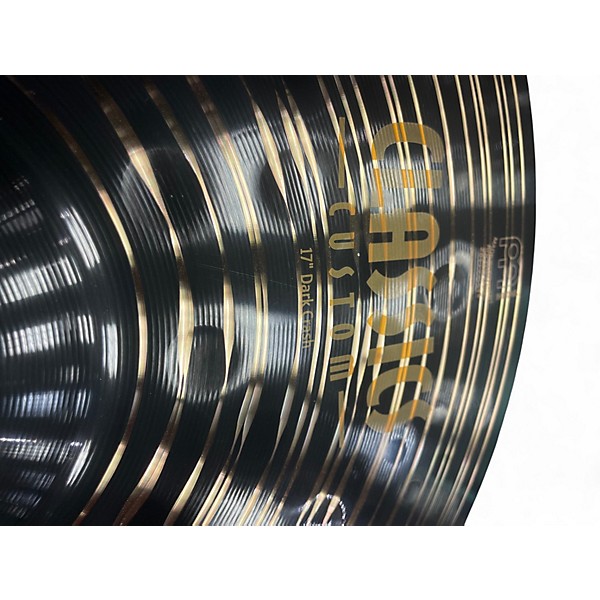 Used MEINL 17in Classics Custom Dark Crash Cymbal