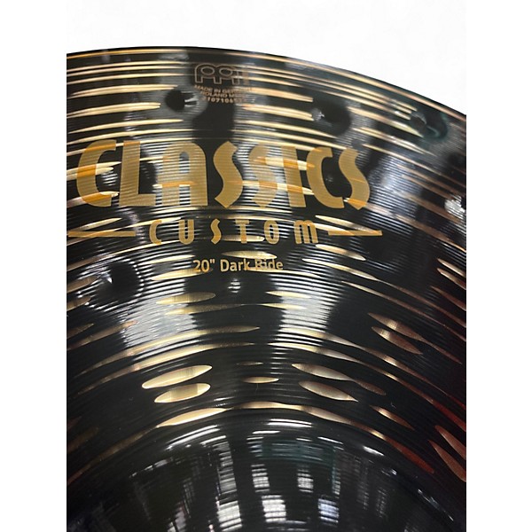 Used MEINL 20in Classics Custom Dark Ride Cymbal