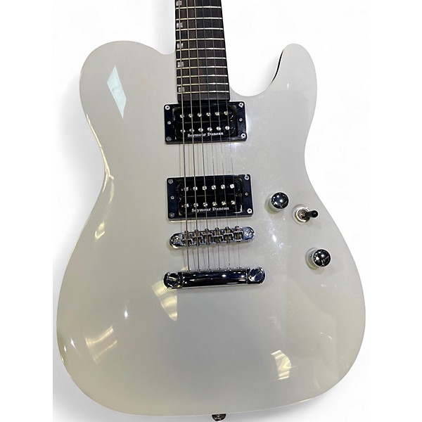 Used ESP LTD ECLIPSE CUSTOM NT  Alpine White Solid Body Electric Guitar