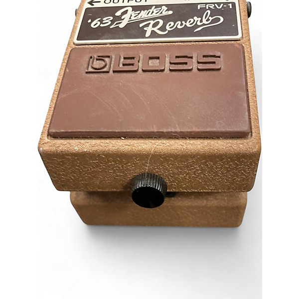 Used BOSS FRV1 Fender 63 Reverb Effect Pedal