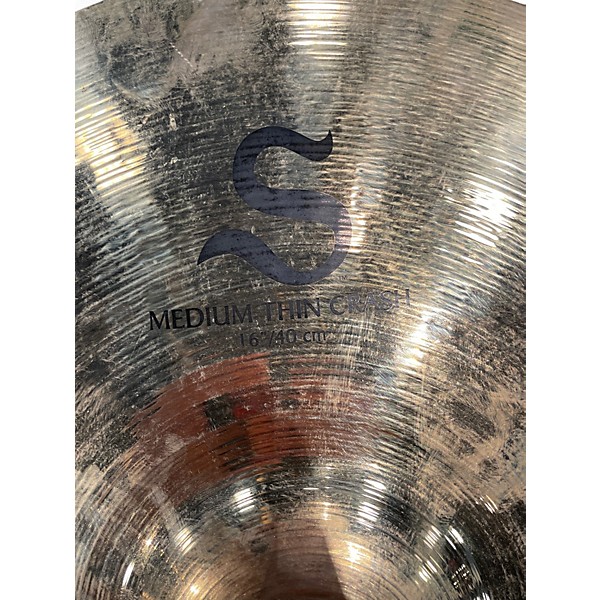 Used Zildjian 16in MEDIUM THIN CRASH Cymbal