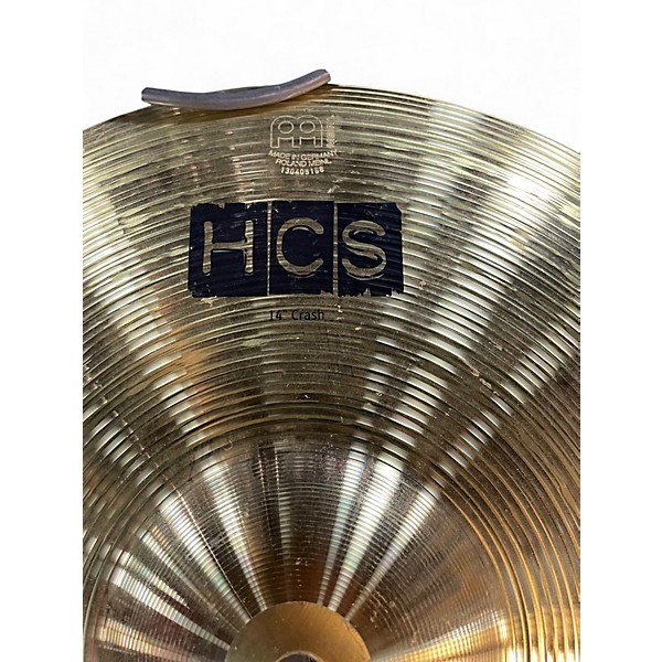 Used MEINL 14in HCS Crash Cymbal