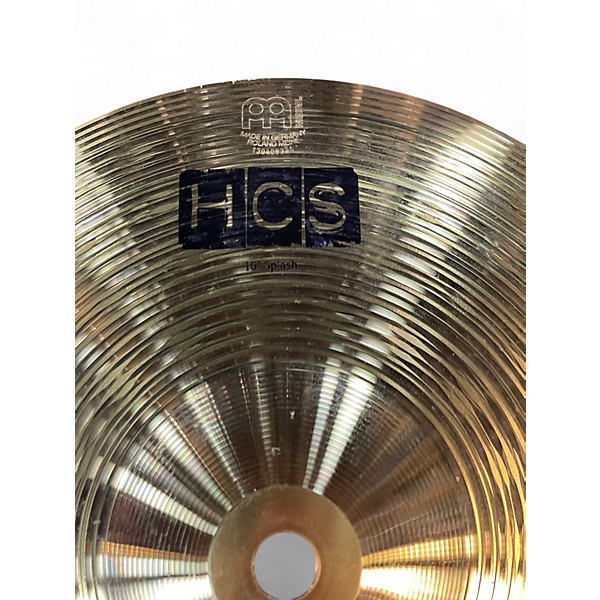 Used MEINL 10in HCS Splash Cymbal