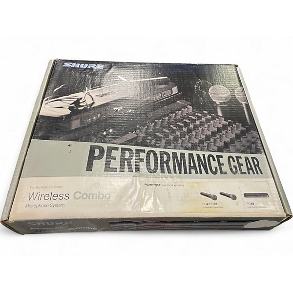 Used Shure PG88/PG58 2 Pack Handheld Wireless System