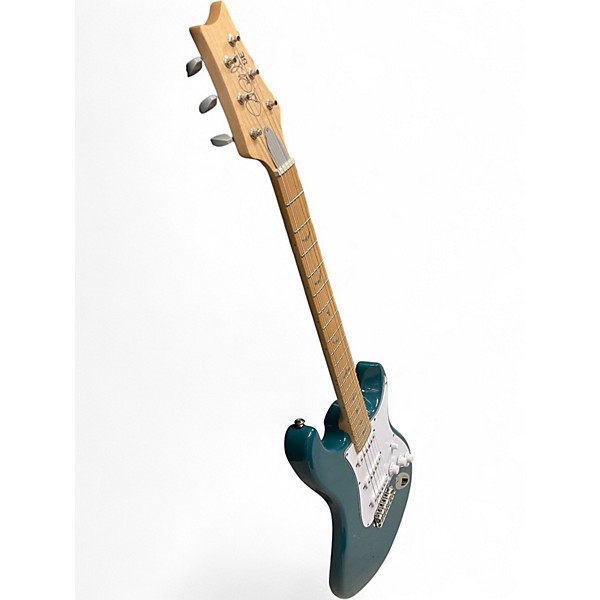 Used PRS SE Silver Sky Teal Solid Body Electric Guitar