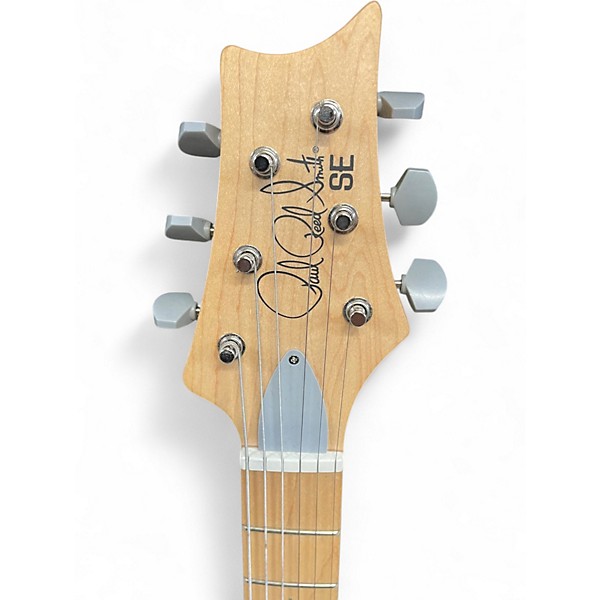 Used PRS SE Silver Sky Teal Solid Body Electric Guitar