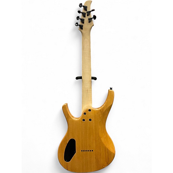 Used Halo Octavia Wide Neck Natural Solid Body Electric Guitar