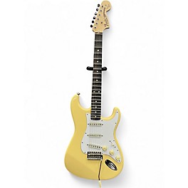 Used Fender Artist Series Yngwie Malmsteen Stratocaster Vintage White Rosewood Solid Body Electric Guitar