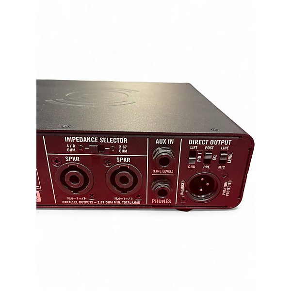 Used Genzler Amplification Magellan 350 Bass Amp Head