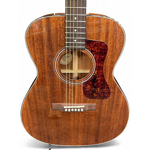 Used Guild OM120 Natural Acoustic Guitar