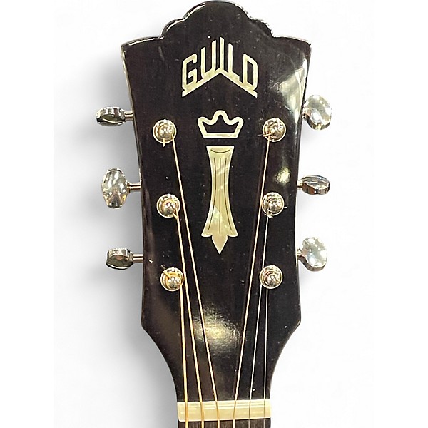 Used Guild OM120 Natural Acoustic Guitar